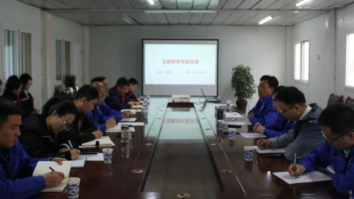 【主題教育】裝備公司黨委副書記、總經(jīng)理朱龍祥講授主題教育專題黨課