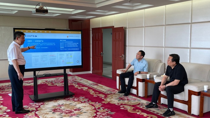 昆侖嘉達(dá)新能源、昆侖水燃寶公司董事長(zhǎng)耿佳瑞蒞臨裝備公司考察